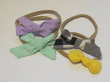 Fabric Bow Baby Headband