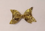 Large Glitter Bow Clip