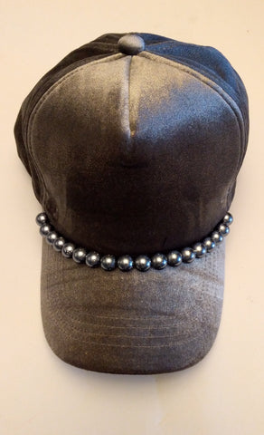 Velvet Pearl Designed Cap