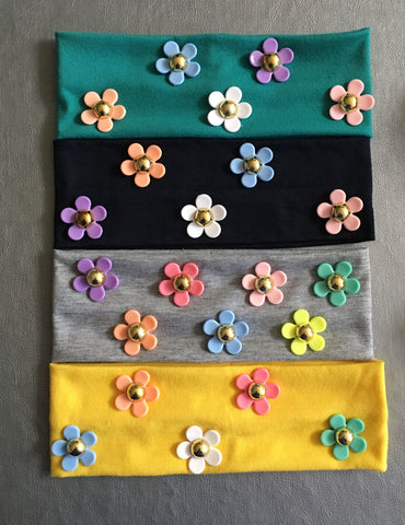 Daisy - Colorful Flowers Headband