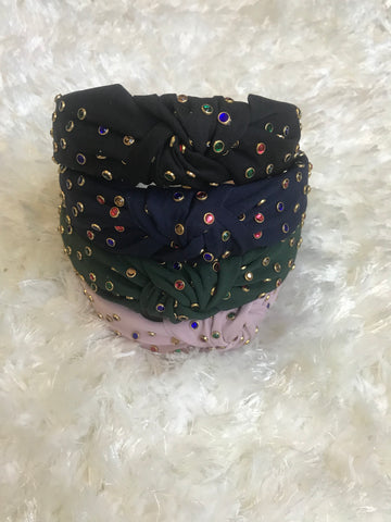 Colorful Gems - Top Knot Band