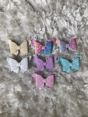 Butterfly Glitter Clip