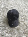 Scattered Silver Pearls - Vintage Gray Cap