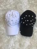 Basic Cotton Pearl Cap