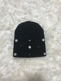 Tali ~ Baby Black Wool Gems Hat
